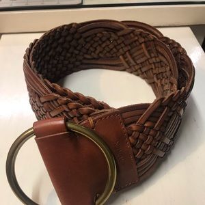 Ralph Lauren braided leather belt